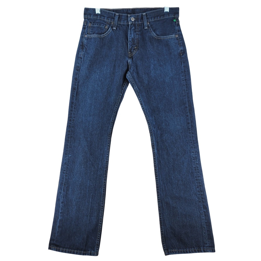 Levis 527 Slim Bootcut Jeans Mens 31x32 (Fits 31x32) Dark Wash Indigo Western